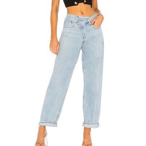 Agolde criss cross jeans in perfect condition 🤍